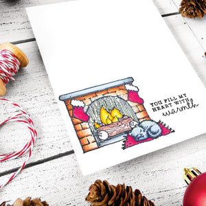 Hero Arts From the Vault Home Scene Clear Stamps