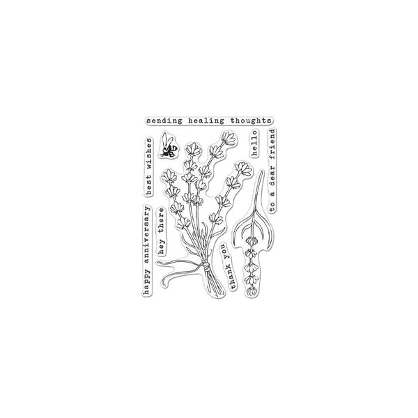 Hero Arts Lavender Bunch Clear Stamps