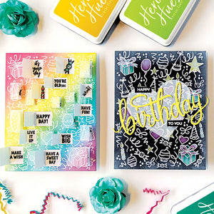Hero Arts Wish Big Peek-A-Boo Parts Clear Stamps