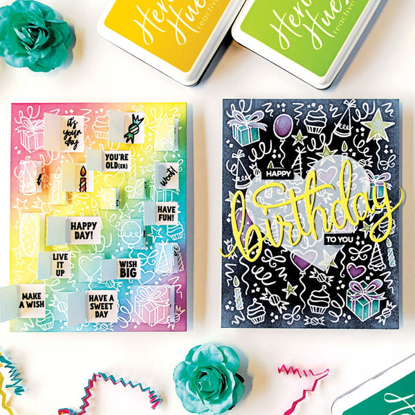 Hero Arts Wish Big Peek-A-Boo Parts Clear Stamps