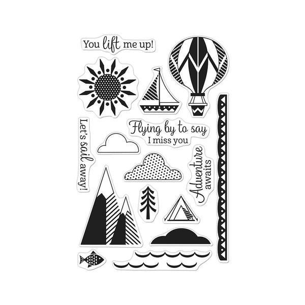 Hero Arts You Lift Me Up Clear Stamps