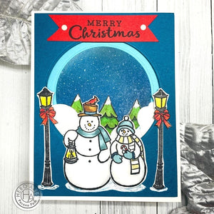 Hero Arts Merry Snowmen Clear Stamps