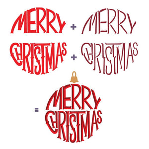 Hero Arts Color Layering Merry Christmas Clear Stamps