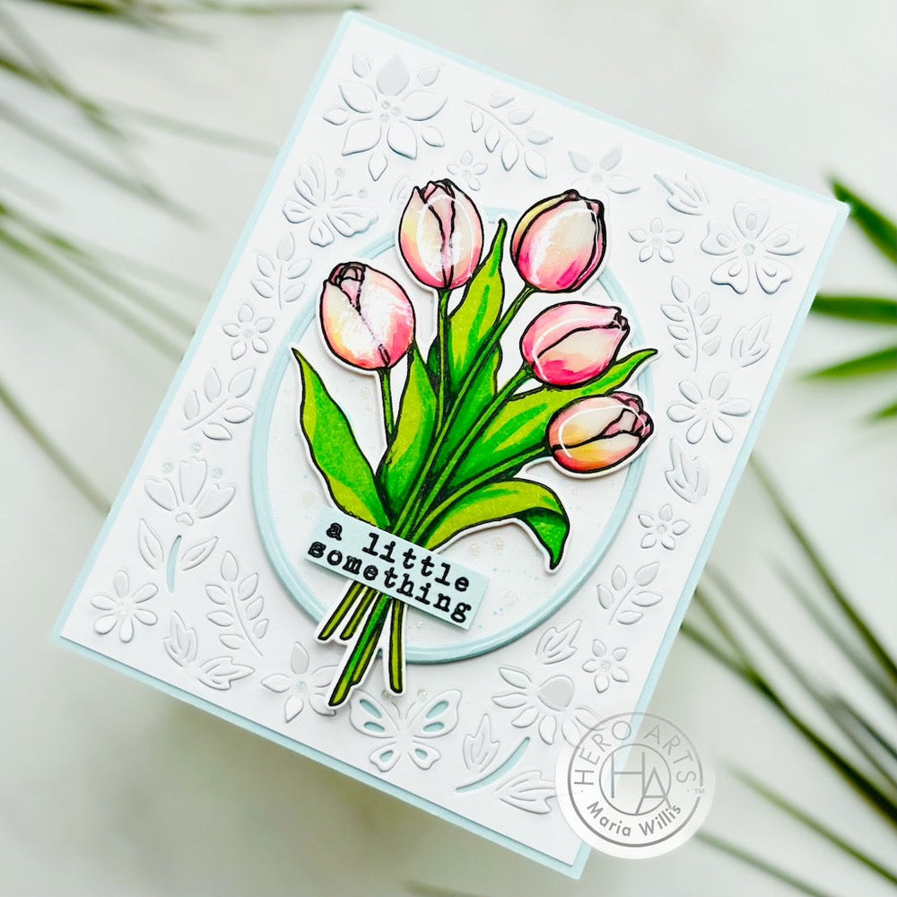 Hero Arts Tulip Bouquet Clear Stamps