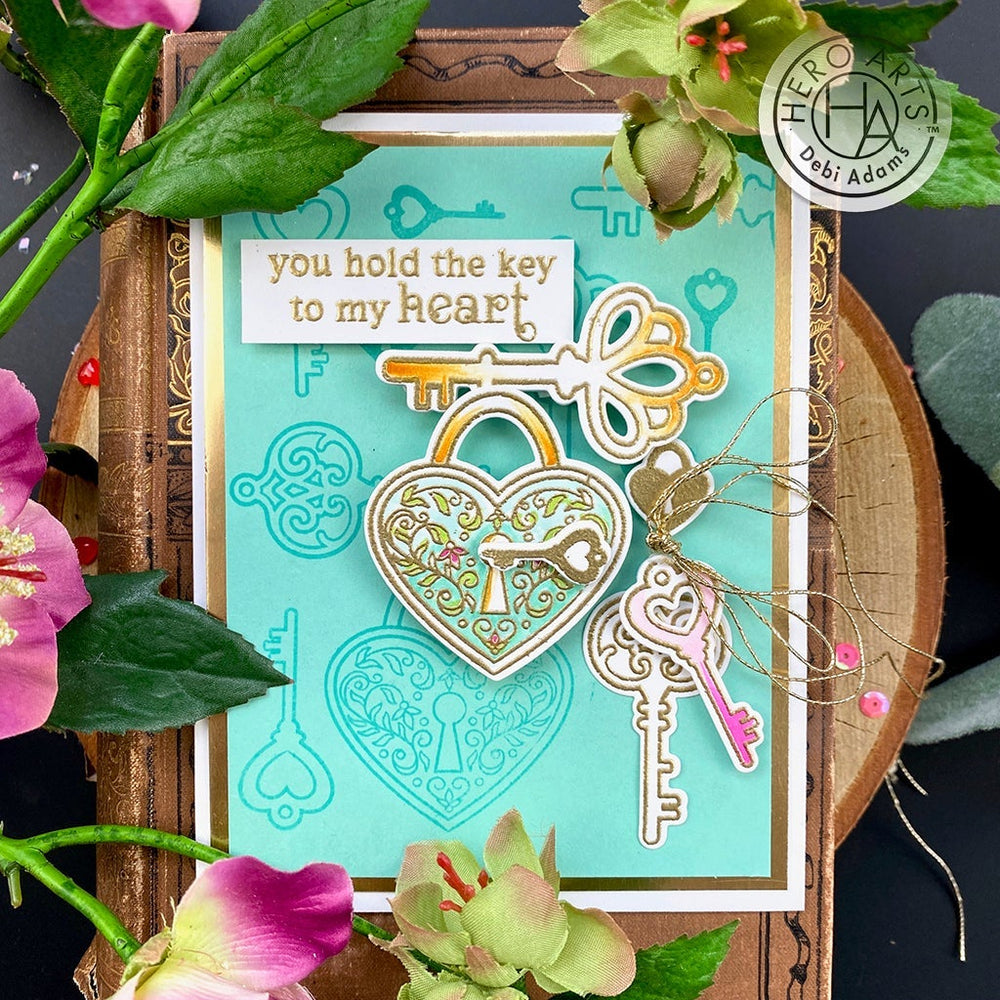 Hero Arts Key to My Heart Clear Stamps
