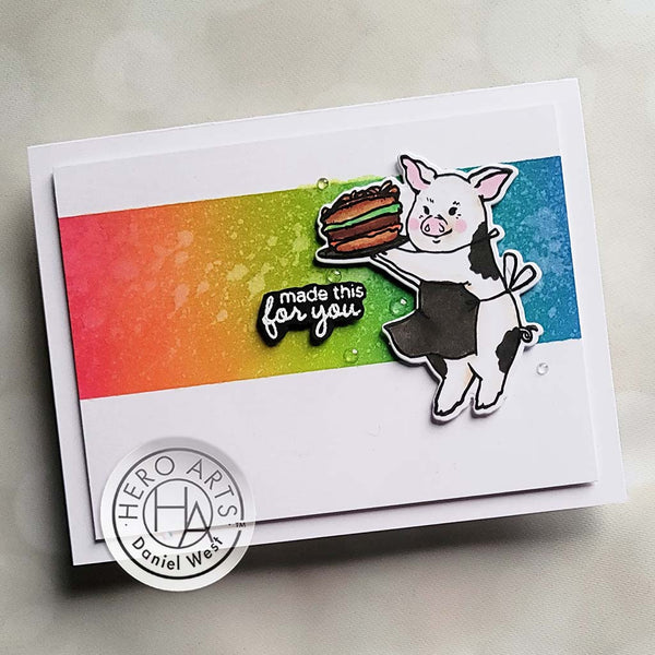 Hero Arts Animal Cooks Clear Stamps