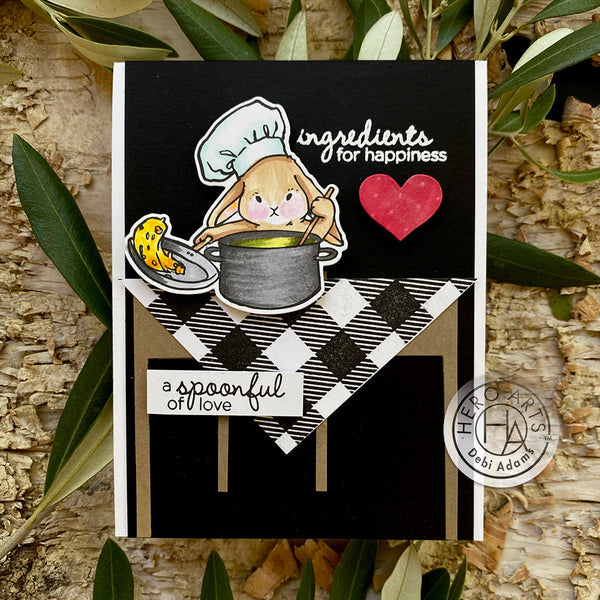 Hero Arts Animal Cooks Clear Stamps