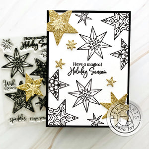 Hero Arts Holiday Sparkles Clear Stamps