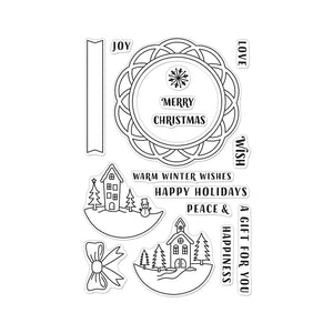 Hero Arts Winter Wishes Clear Stamps