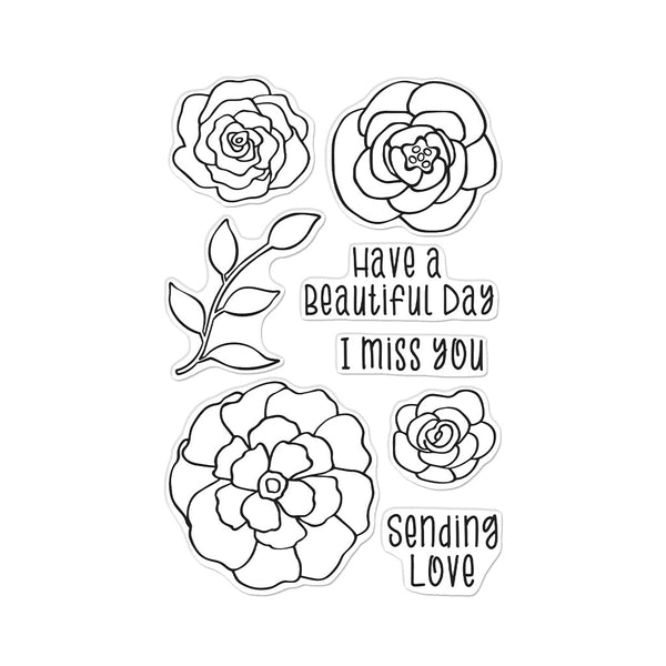 Hero Arts Beautiful Day Clear Stamps