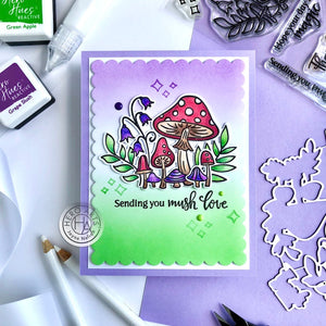 Hero Arts Hello Fungi Clear Stamps