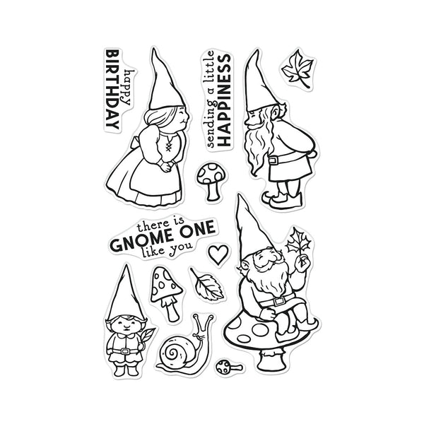 Hero Arts Happy Gnomes Clear Stamps