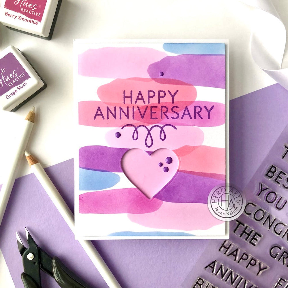 Hero Arts Message Basics Clear Stamps
