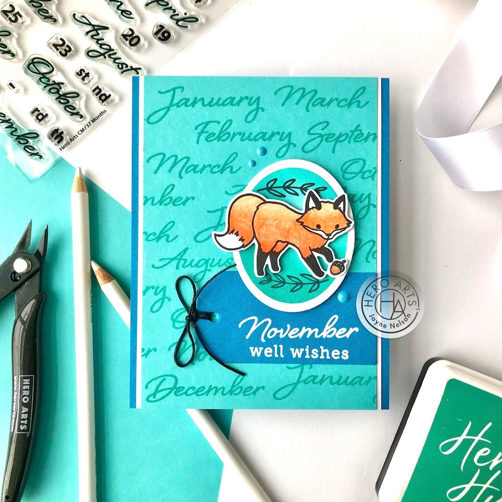 Hero Arts Months Clear Stamps