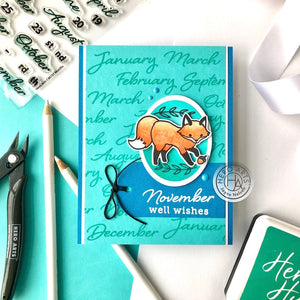 Hero Arts Months Clear Stamps