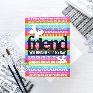 Hero Arts Decorative Strips Clear Stamps