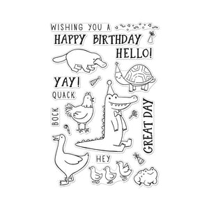 Hero Arts Birthday Animals Clear Stamps