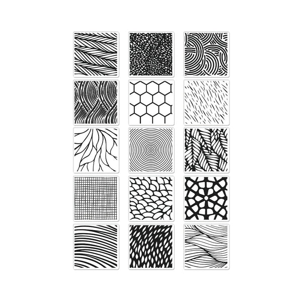 Hero Arts Texture Blocks Clear Stamps