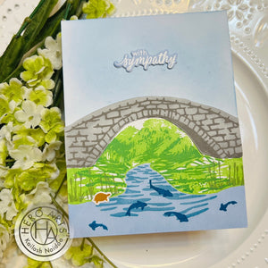 Hero Arts Stone Bridge HeroScape Clear Stamps
