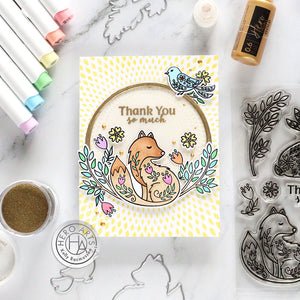 Hero Arts Folk Animals Clear Stamps
