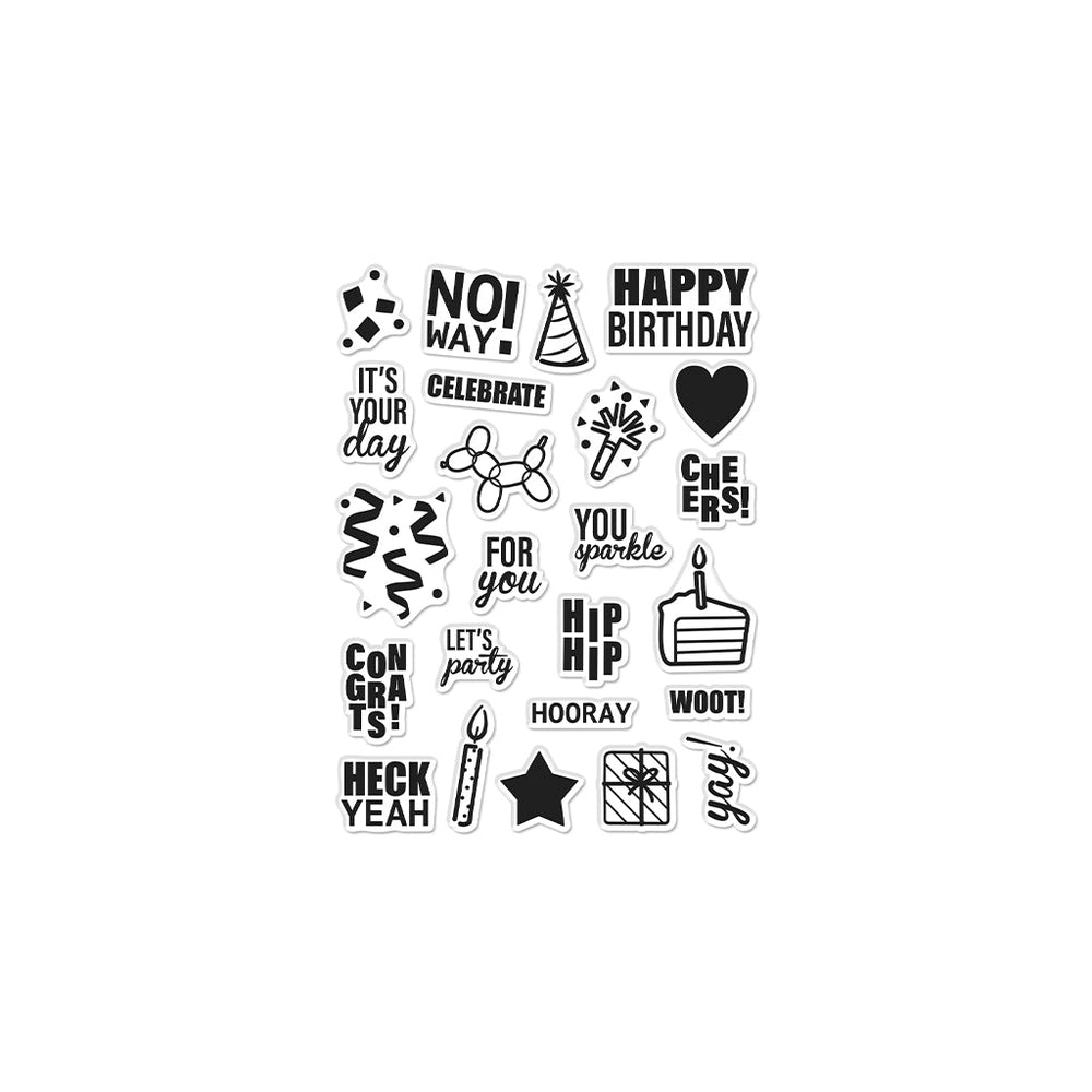 Hero Arts Your Day Messages Clear Stamps