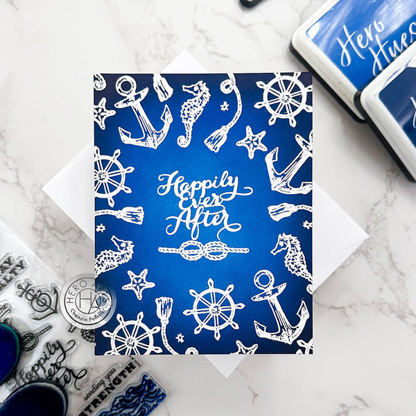 Hero Arts Nautical Messages Clear Stamps