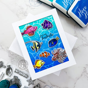 Hero Arts Tropical Fishes Clear Stamps