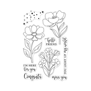 Hero Arts Here For You Stamp Set