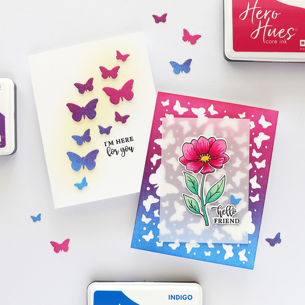 Hero Arts Butterfly Confetti Fancy Dies
