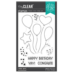 Hero Arts Balloons Stamp Set