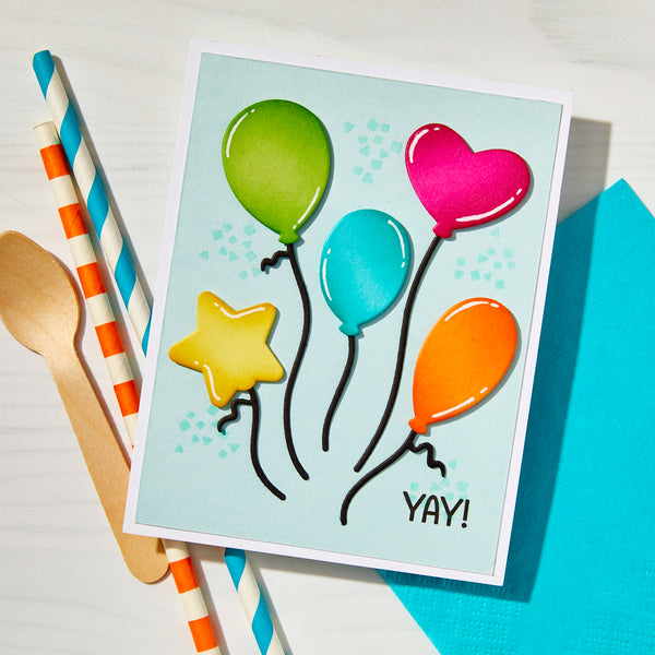 Hero Arts Balloons Stamp Set