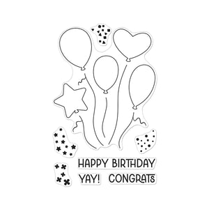 Hero Arts Balloons Stamp Set