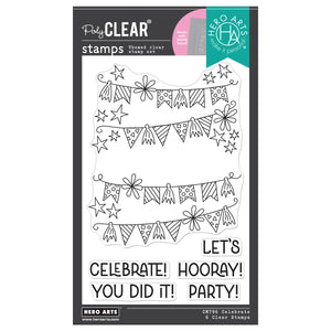 Hero Arts Celebrate Stamp Set