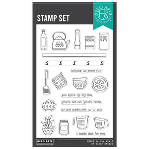 Hero Arts On the Shelf Clear Stamp Set