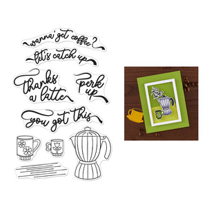 Hero Arts Perk Up Clear Stamp Set