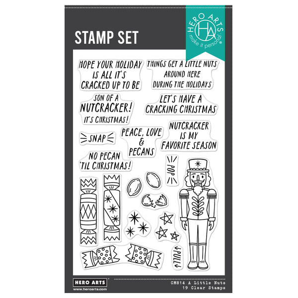 Hero Arts A Little Nuts Clear Stamp Set