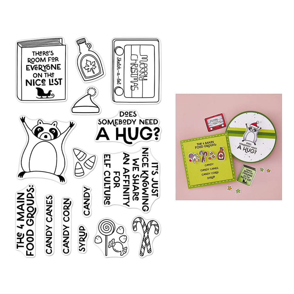 Hero Arts Elf Culture Clear Stamp Set
