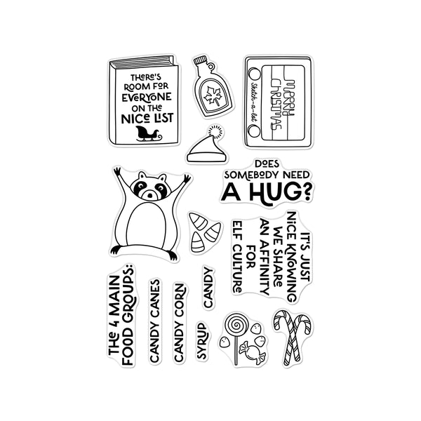 Hero Arts Elf Culture Clear Stamp Set
