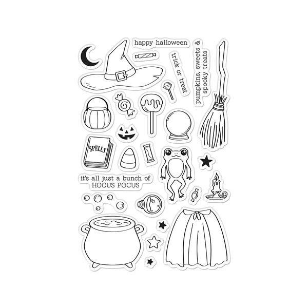 Hero Arts Tricks and Treats Clear Stamp Set