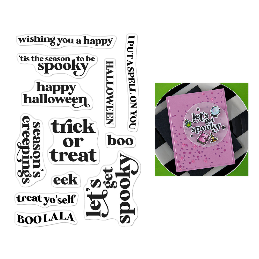 Hero Arts Season’s Creepings Clear Stamp Set
