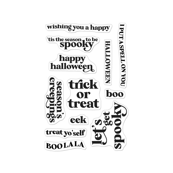 Hero Arts Season’s Creepings Clear Stamp Set