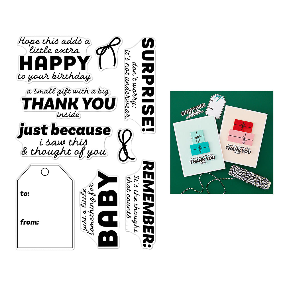 Hero Arts Just Because Clear Stamp Set