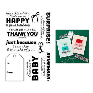 Hero Arts Just Because Clear Stamp Set