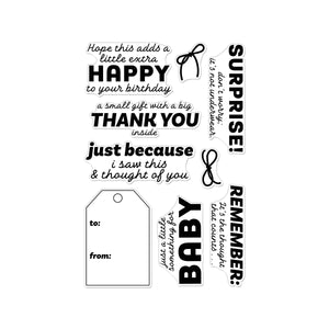 Hero Arts Just Because Clear Stamp Set