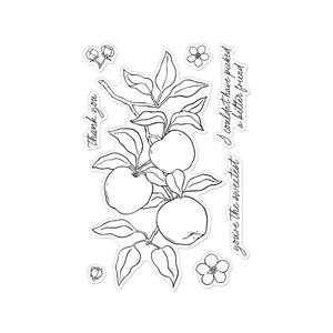 Hero Arts Apple Branch Clear Stamp Set