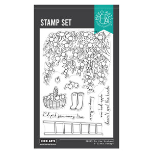 Hero Arts Apple Branch Clear Stamp Set