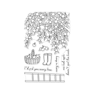 Hero Arts Apple Branch Clear Stamp Set
