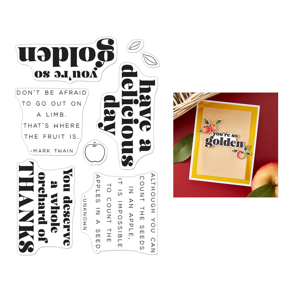 Hero Arts You're Golden Clear Stamp Set