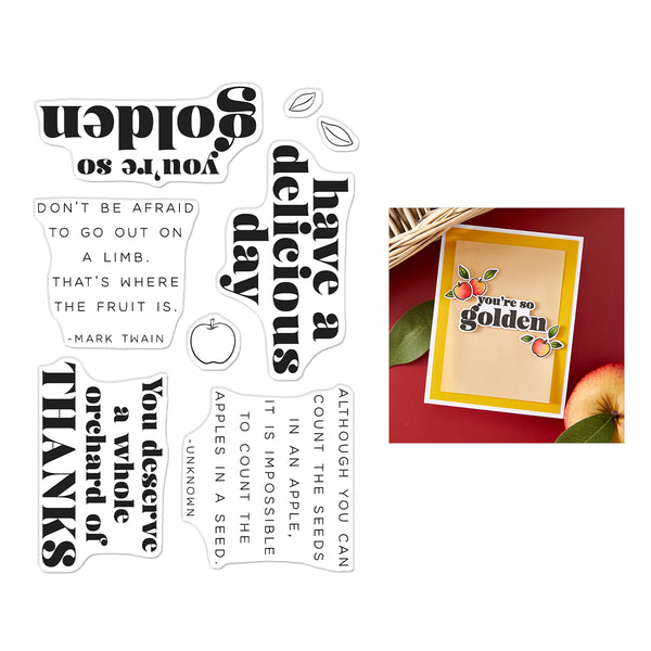 Hero Arts You're Golden Clear Stamp Set