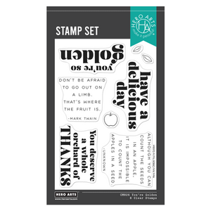 Hero Arts You're Golden Clear Stamp Set